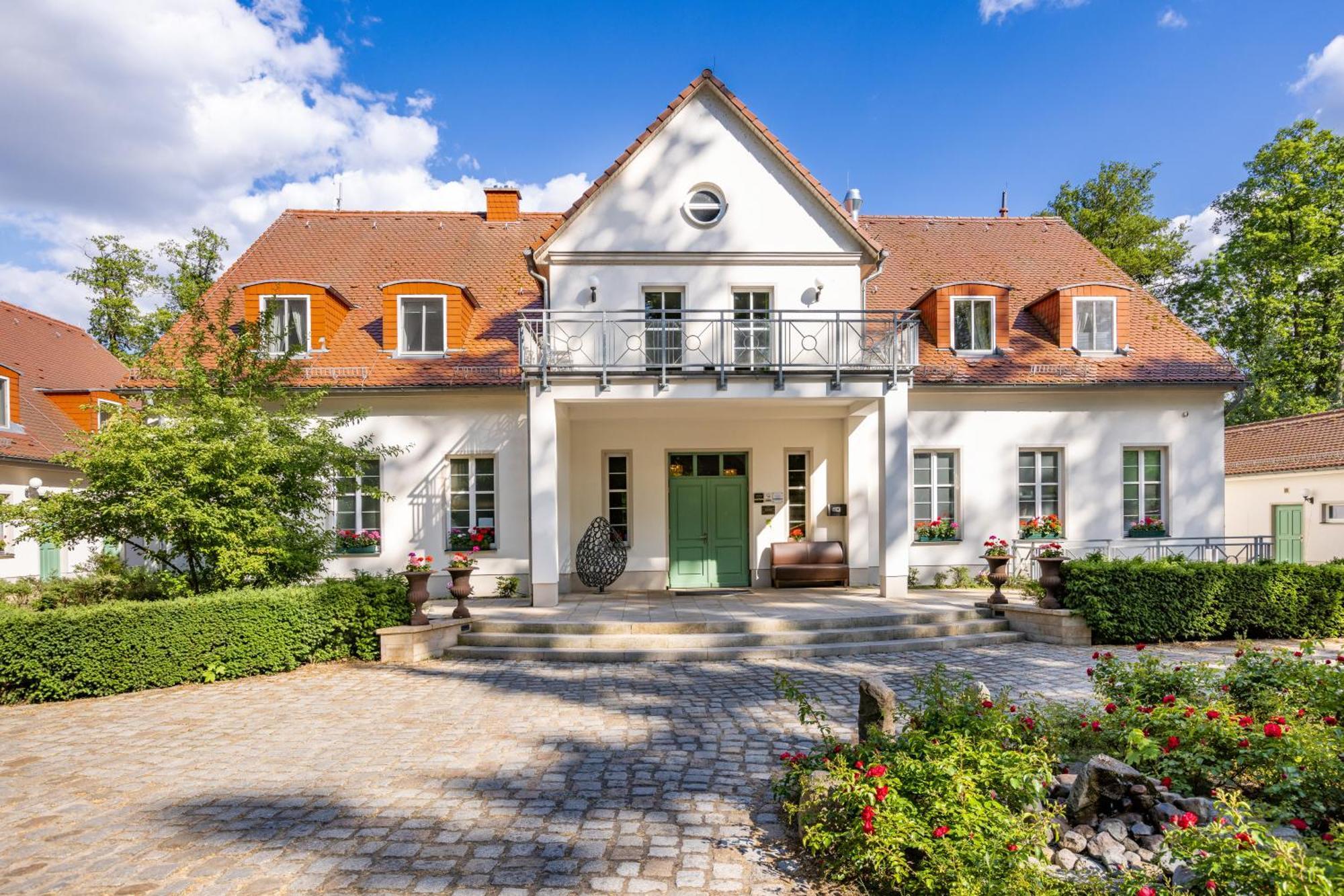 Cafe Wildau Hotel & Restaurant Am Werbellinsee Schorfheide Dış mekan fotoğraf